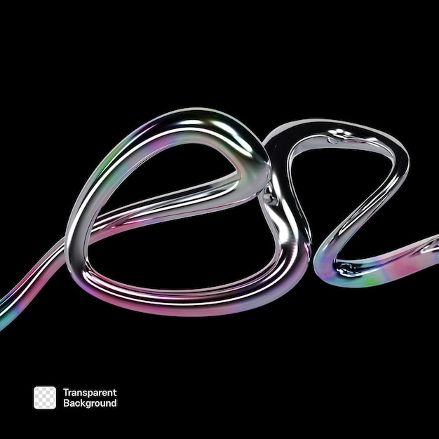 Y2K アブストラクト エレメント PNG テンプレート