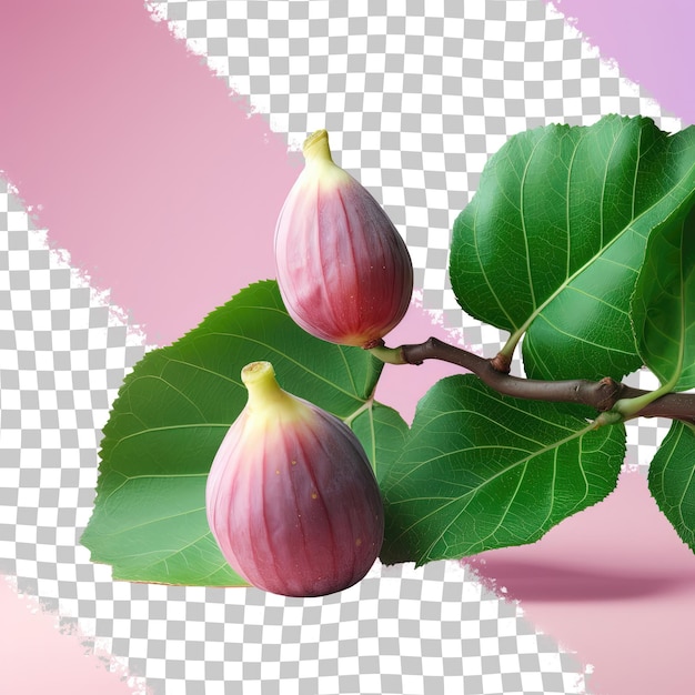 PSD chumphon fig also known as ficus racemosa is a bitter tasting plant that treats anemia transparent background