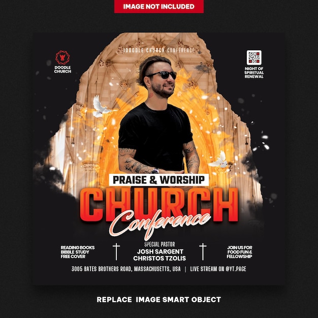 church conference flyer
