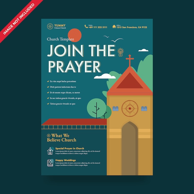 PSD church flyer