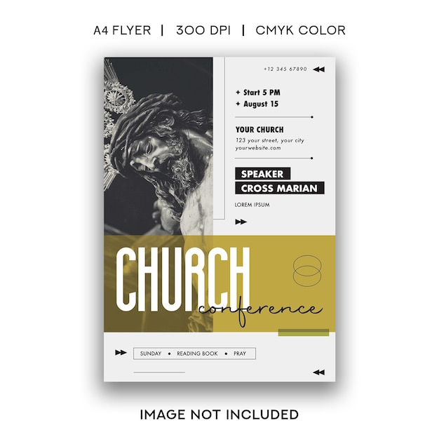 PSD church flyer