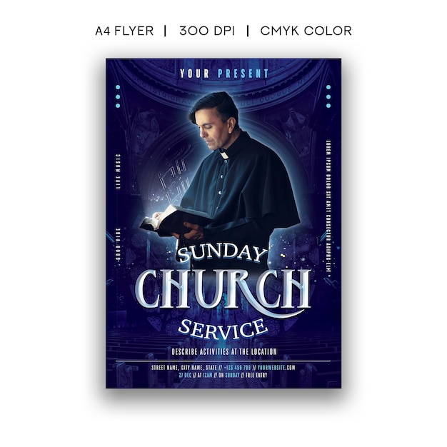 PSD church flyer