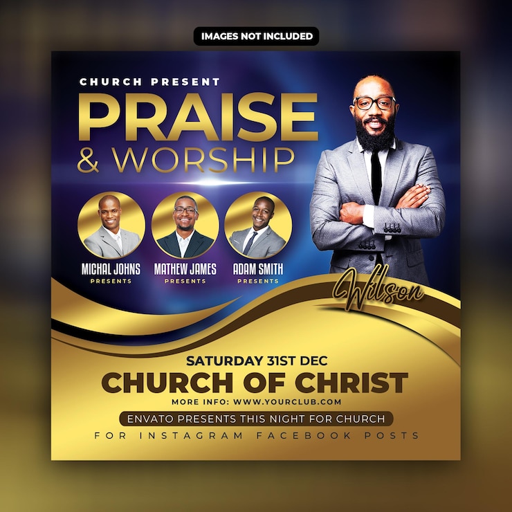 PSD church flyer