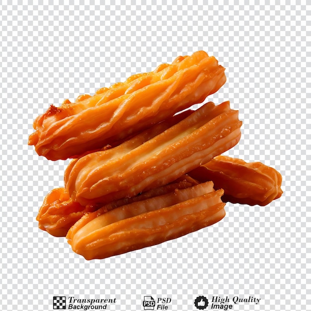 PSD 투명한 배경에 고립 된 churros