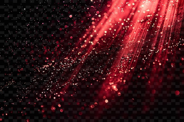Ciągły Błyszczący Prysznic Z Stałą Mgłą I Czerwoną Energią Png Neon Light Effect Y2k Collection