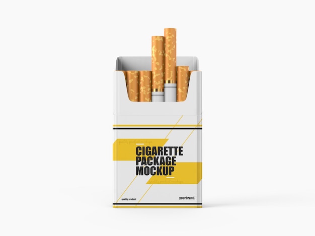 PSD cigarette mockup