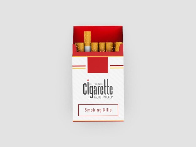 Cigarette Package mockup