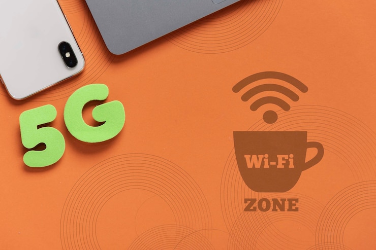 PSD cihazlar i̇çin wifi bağlantısı maketi