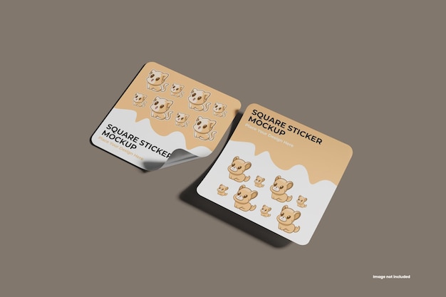 Çıkartma mockup