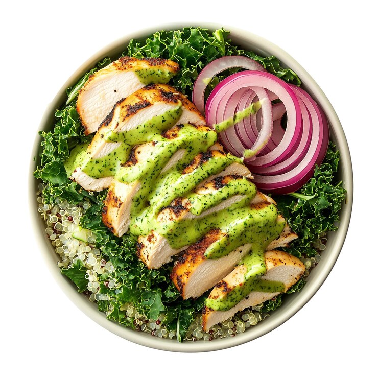 PSD cilantro pesto kippenbak