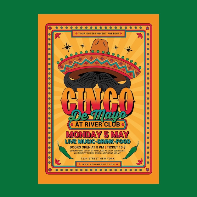 Cinco de mayo flyer 1