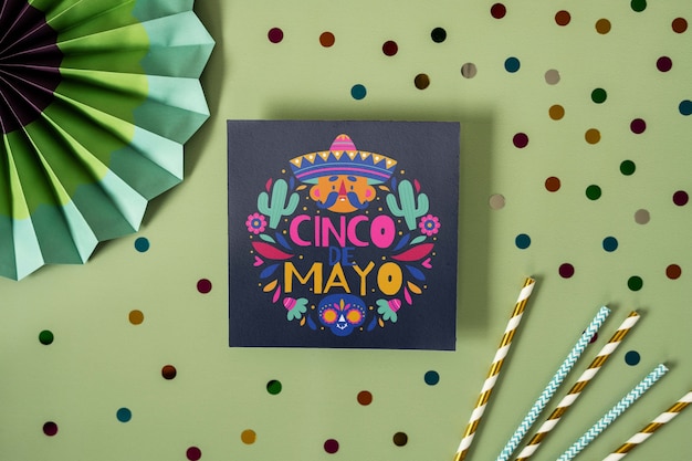 PSD design mockup cinco de mayo