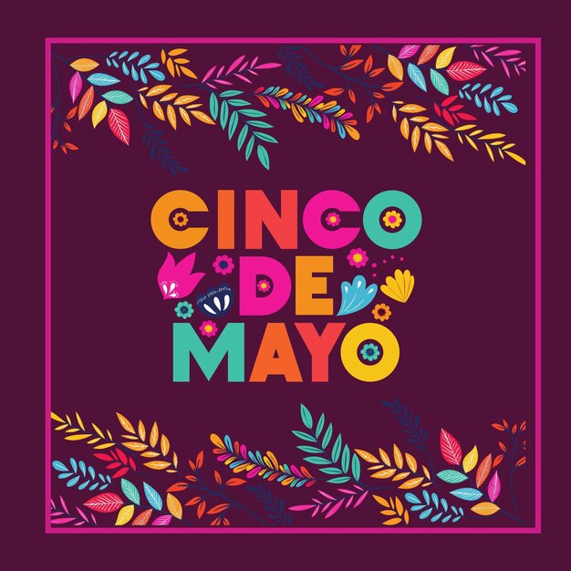 PSD post sui social media di cinco de mayo