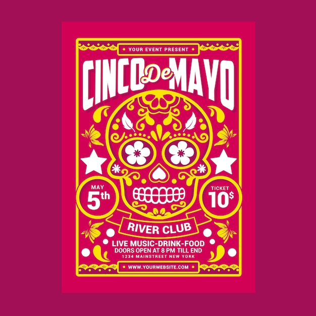 PSD cinco de mayo