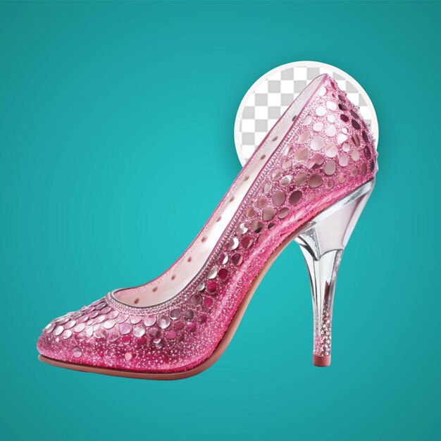 Cinderella glas schoen geïllustreerd ontwerp