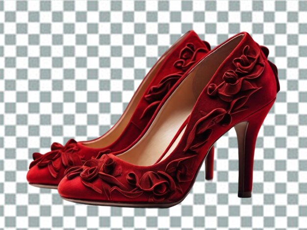 PSD cindrella shoes on transparent background