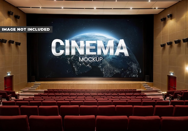 映画のモックアップ