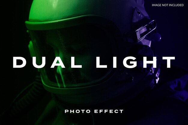 Cinematic light photo effect