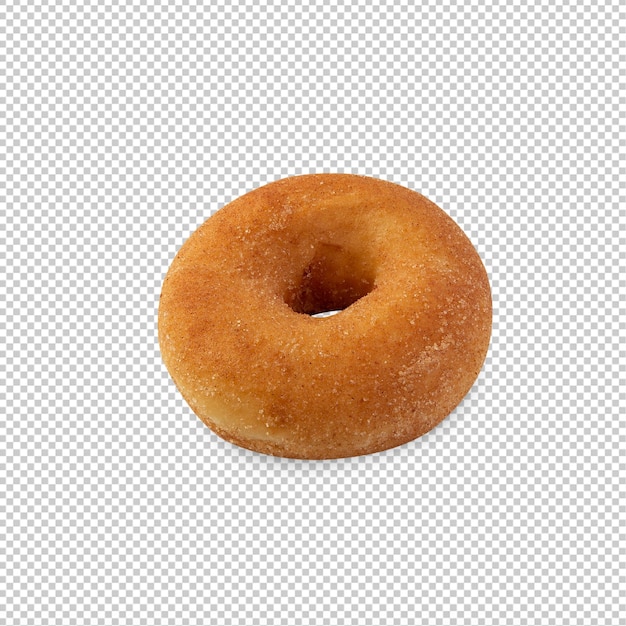 PSD cinnamon donut cutout psd file