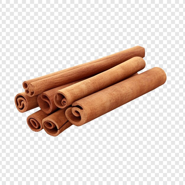 PSD cinnamon isolated on transparent background