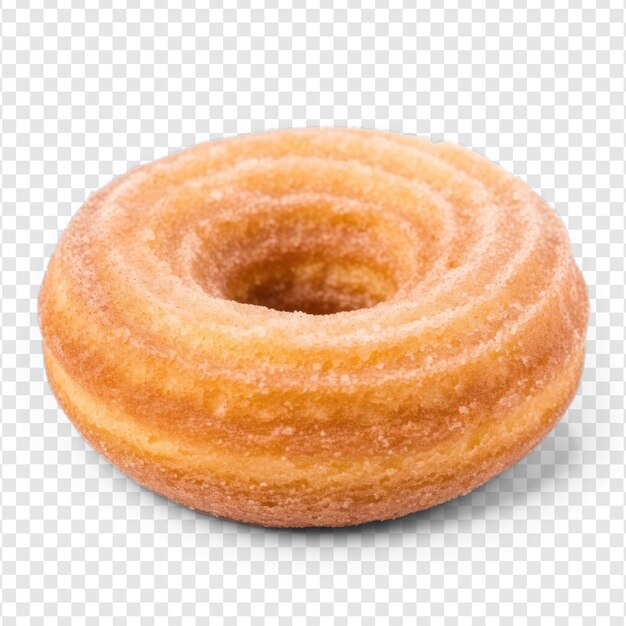 PSD cinnamon roll donut na przejrzystym tle psd.