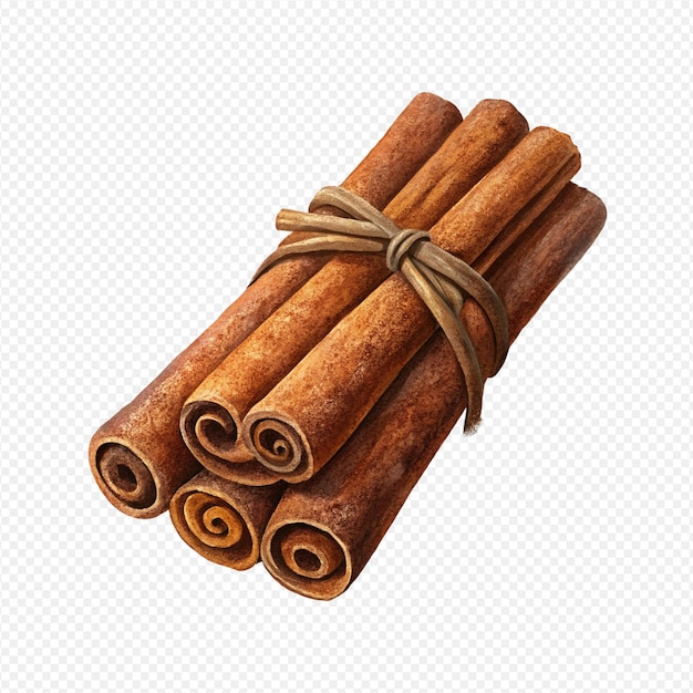 cinnamon sticks closeup aromatic spice warm brown color textured bark rolled quills culinary
