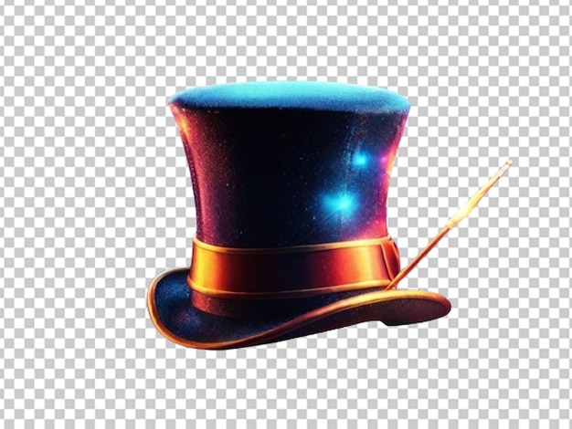 PSD Верхняя шляпа циркового волшебника