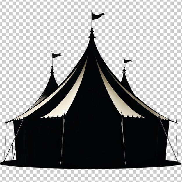 PSD tenda del circo png