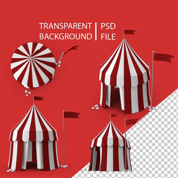 PSD circustent png