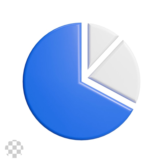Cirkeldiagram 3D Pictogram