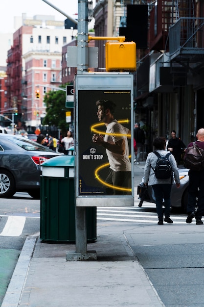 city billboard concept mock-up
