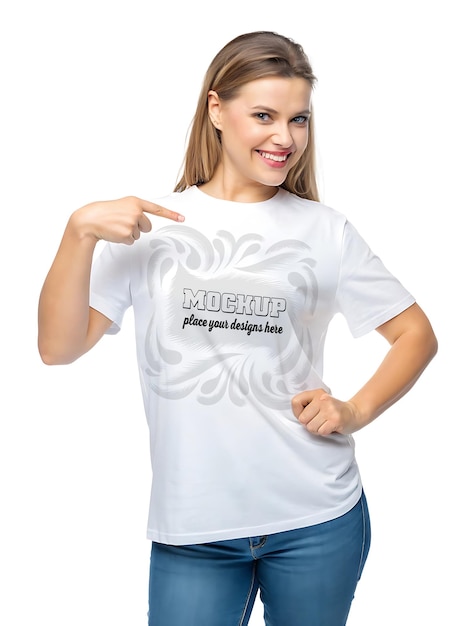 ガール・シティ・バイブス・Tシャツ・モックアップ・ショーケース