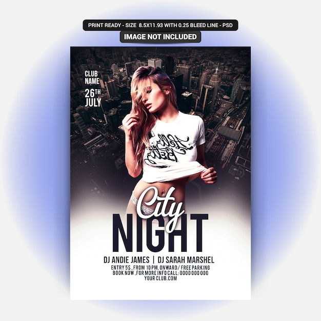 City Night Party Flyer