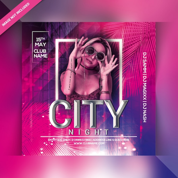 City Night Party Flyer