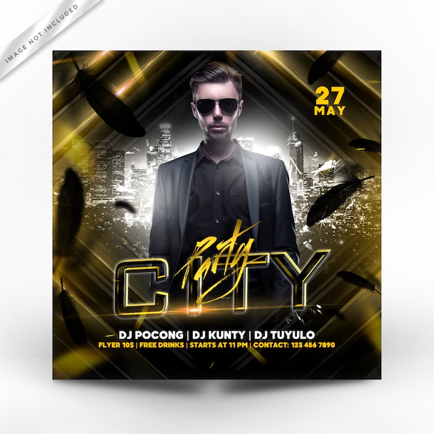 City party flyer premium