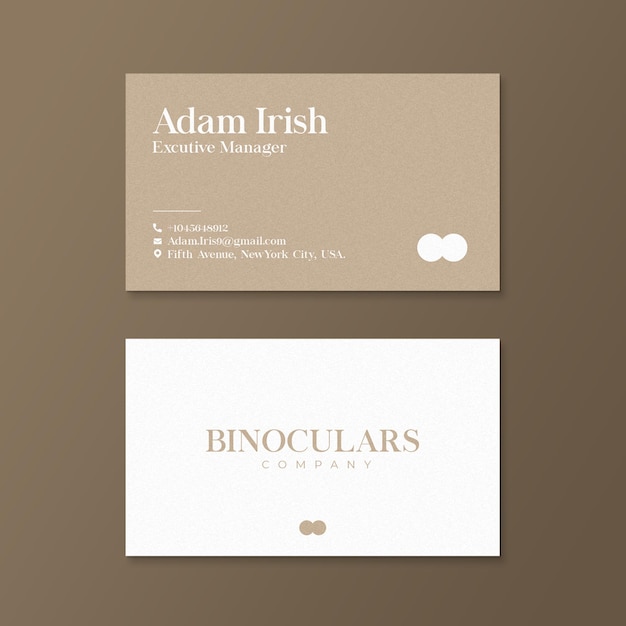 Classic Elegant Business Card Template