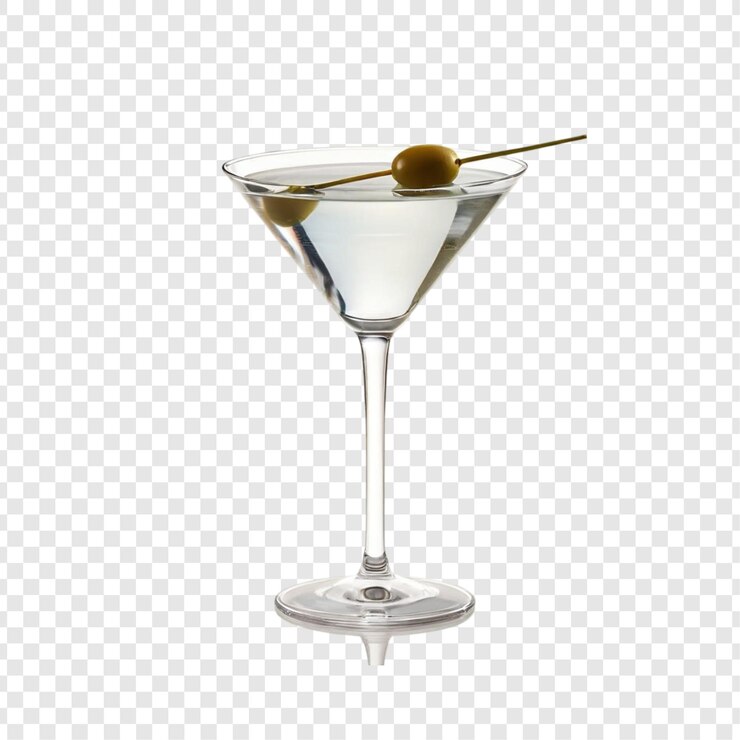 PSD classic martini cocktail gin vodka olives glass drink alcohol