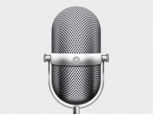 classic microphone psd