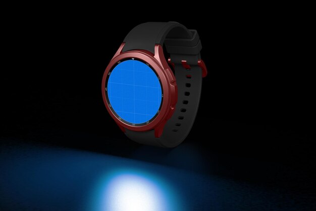 Classic Smart Watch In Dark