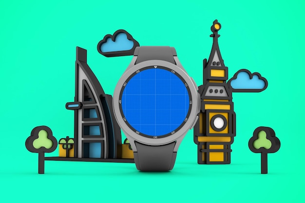 PSD classic smart watch travel