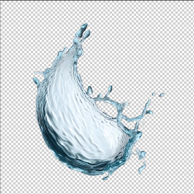 PSD classic water droplets
