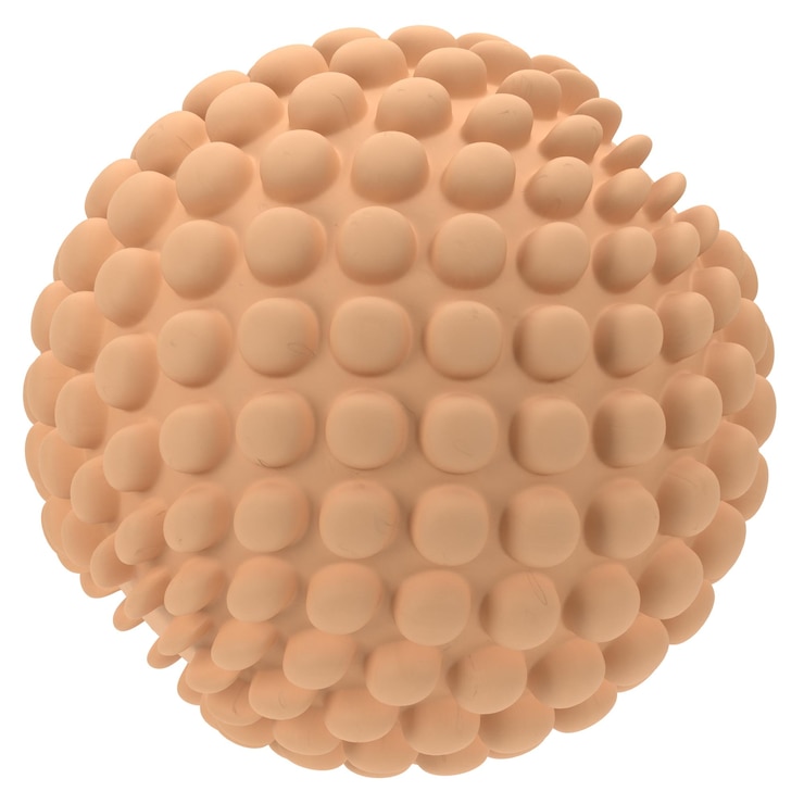 PSD clay abstract geometry 3d element