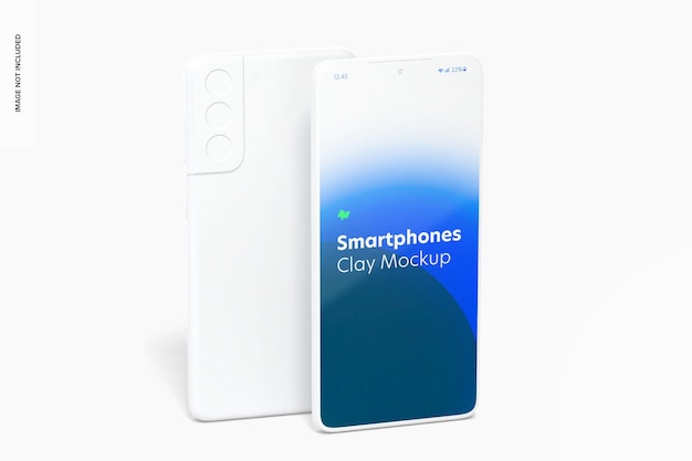 Clay smartphone-model