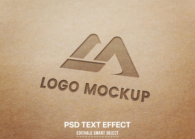 Clean logo mockup