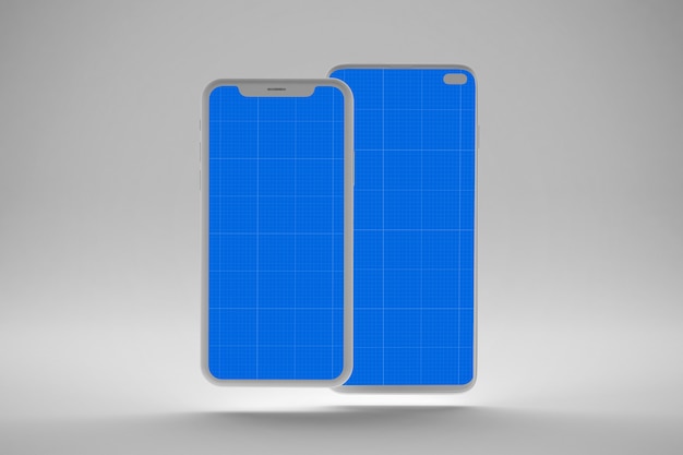 Clean Mobiles Mockup