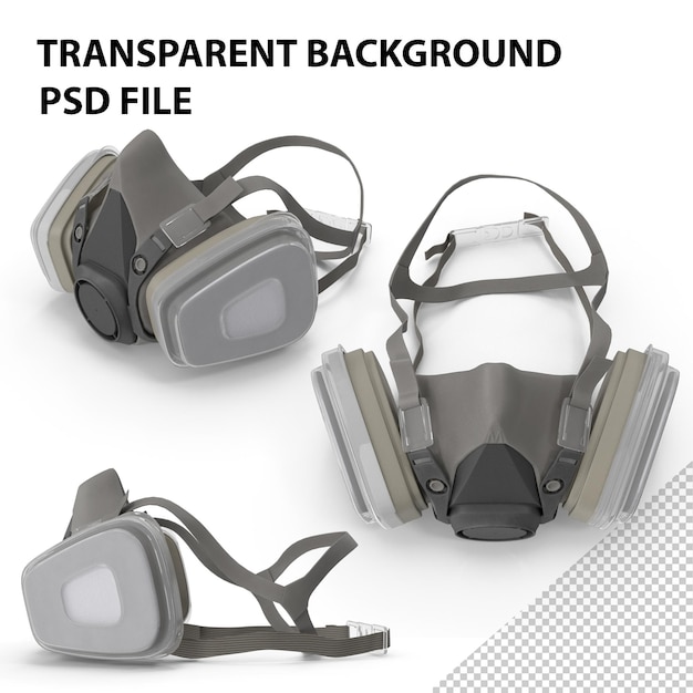 PSD clean paint respirator png