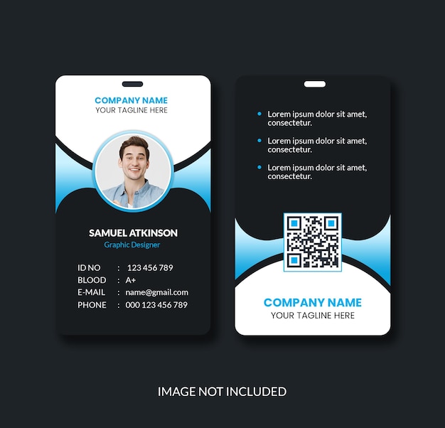 Clean style Modern and professional business card template