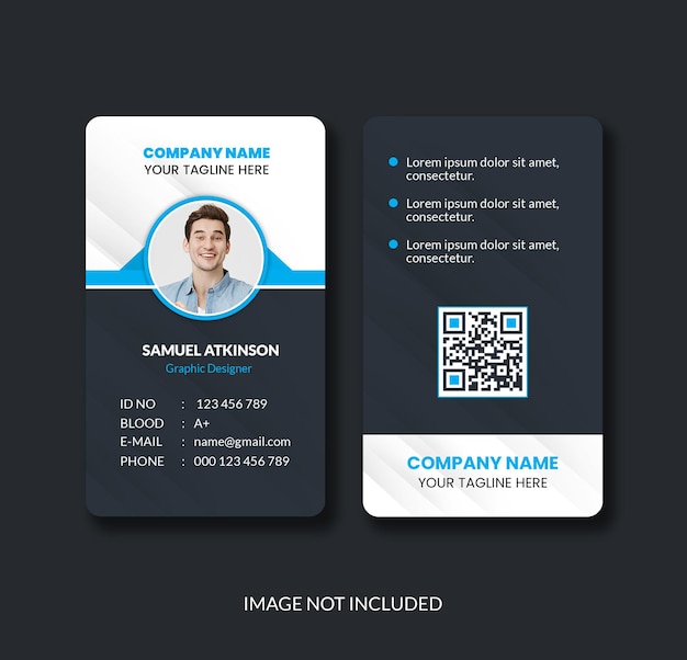Clean style Modern and professional business card template