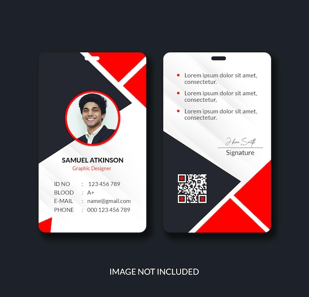 clean style modern and professional business card template