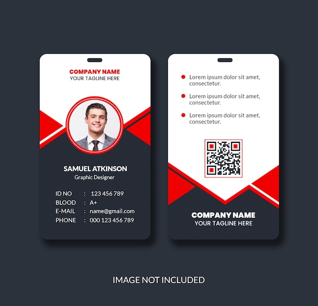clean style modern and professional business card template